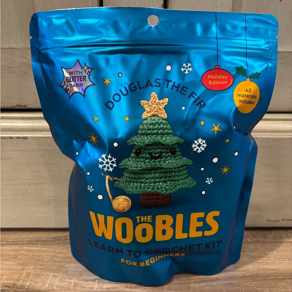 NEW-The Woobles Douglas the Fir Crochet Kit